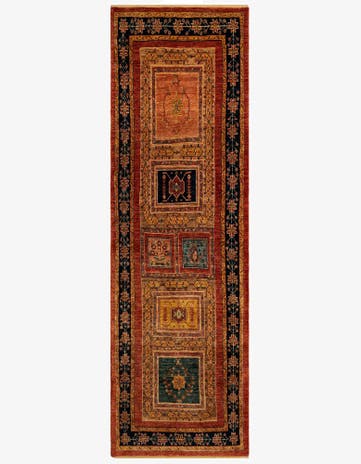 2' 7 x 8' 5 Luribaft Wool Runner Rug