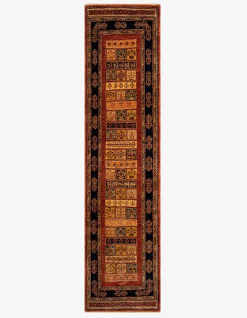 2' 7 x 10' 4 Luribaft Wool Runner Rug