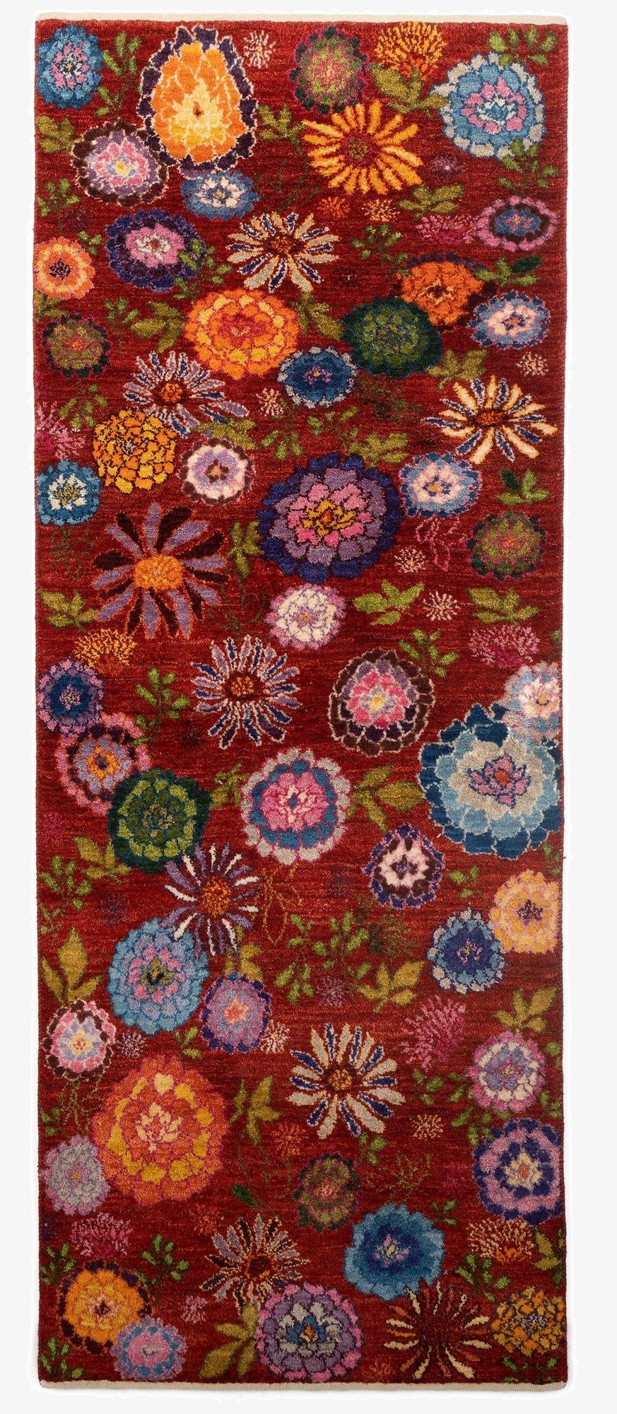2' 6 x 6' 6 Luribaft Wool Runner Rug