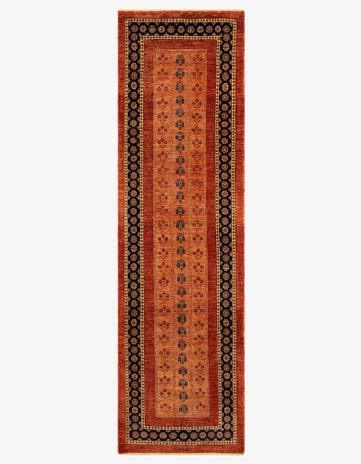 2' 10 x 9' 9 Luribaft Wool Runner Rug