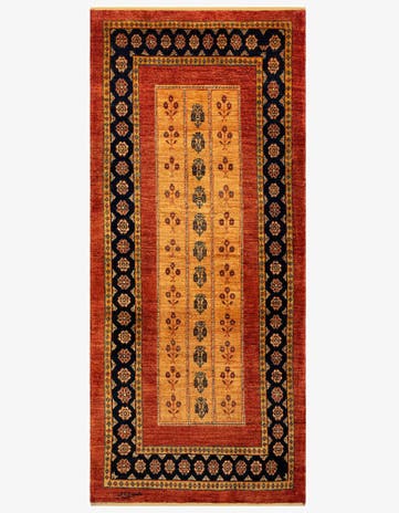 2' 11 x 6' 6 Luribaft Wool Runner Rug