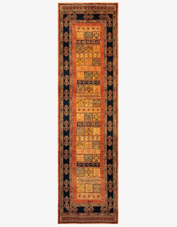 2' 10 x 10' 2 Luribaft Wool Runner Rug
