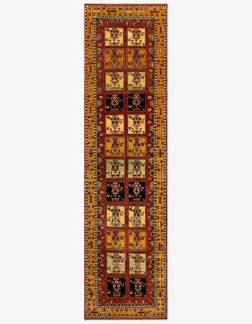 2' 8 x 9' 11 Luribaft Wool Runner Rug