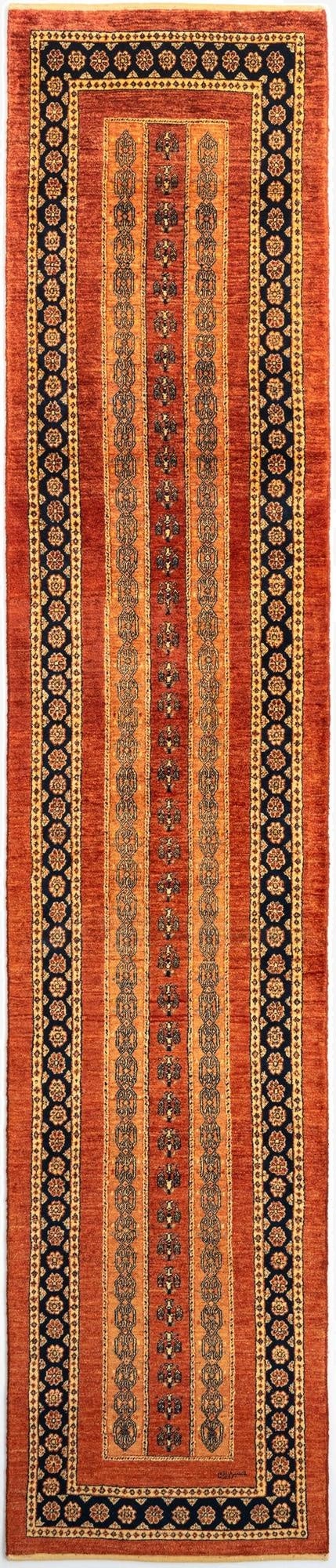 2' 8 x 13' 3 Luribaft Wool Runner Rug