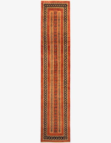 2' 8 x 13' 3 Luribaft Wool Runner Rug