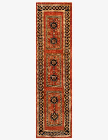 2' 9 x 9' 9 Luribaft Wool Runner Rug