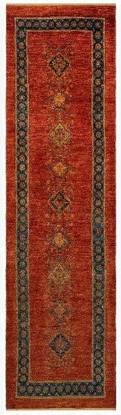 2' 8 x 9' 9 Luribaft Wool Runner Rug