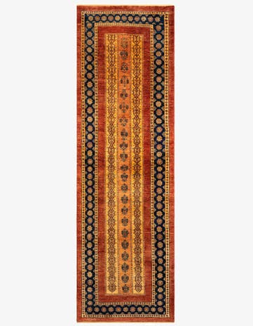 2' 11 x 9' 7 Luribaft Wool Runner Rug