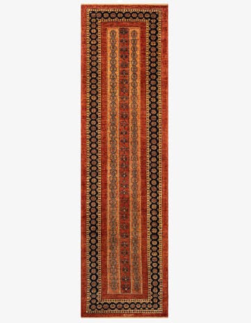 2' 11 x 10' 2 Luribaft Wool Runner Rug