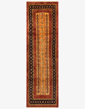 2' 10 x 9' 7 Luribaft Wool Runner Rug