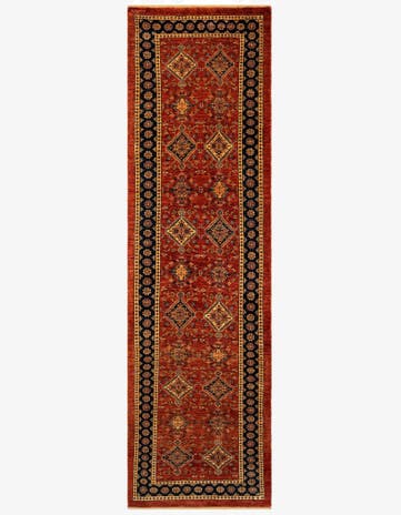 2' 8 x 9' 3 Luribaft Wool Runner Rug