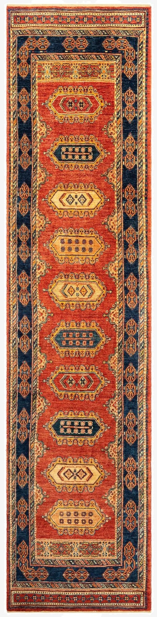 2' 8 x 11' 3 Luribaft Wool Runner Rug