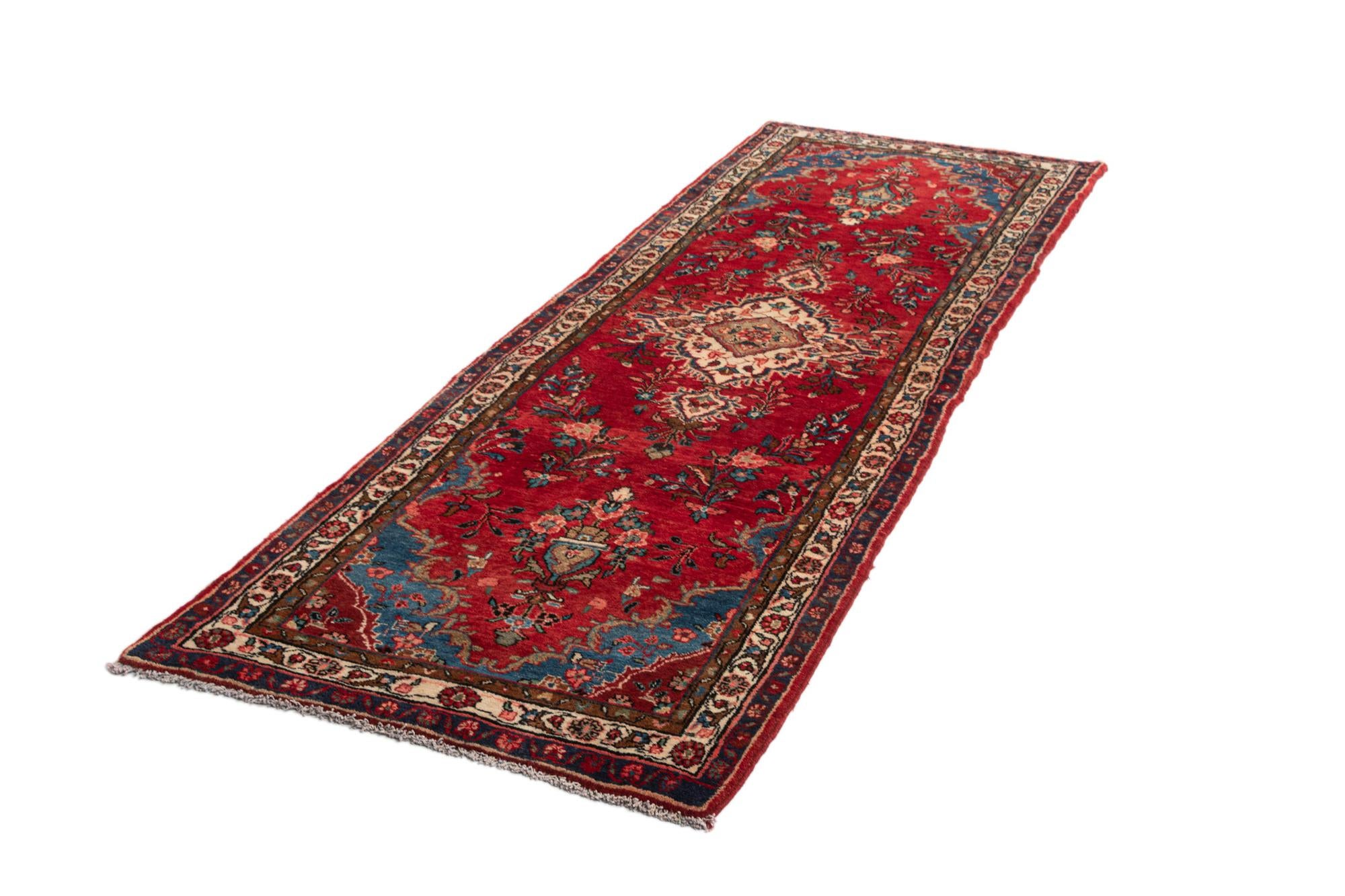 3' 7 x 10' 10 Mahal Wool Runner Rug