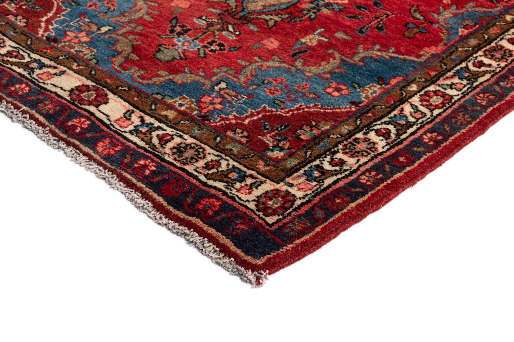 3' 7 x 10' 10 Mahal Wool Runner Rug