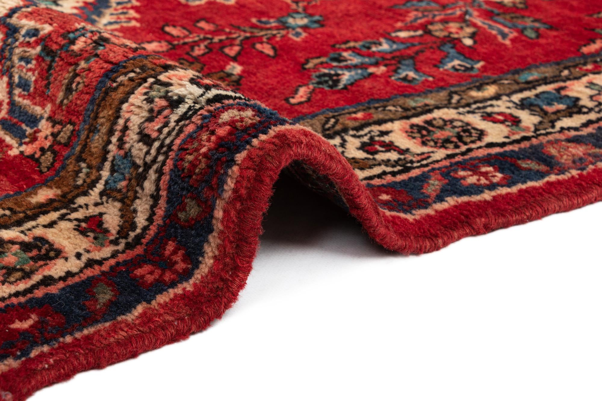 3' 7 x 10' 10 Mahal Wool Runner Rug