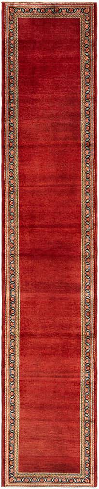 2' 7 x 13' 6 Mahal Wool Runner Rug