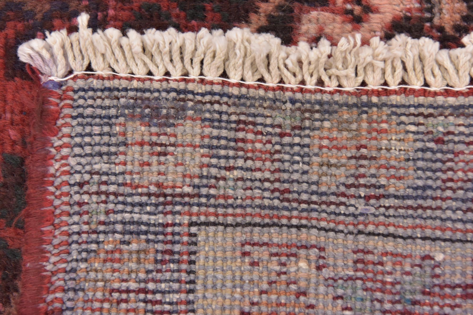 5' x 9' 10 Hand Knotted Mahal Persian Wool Runner Rug