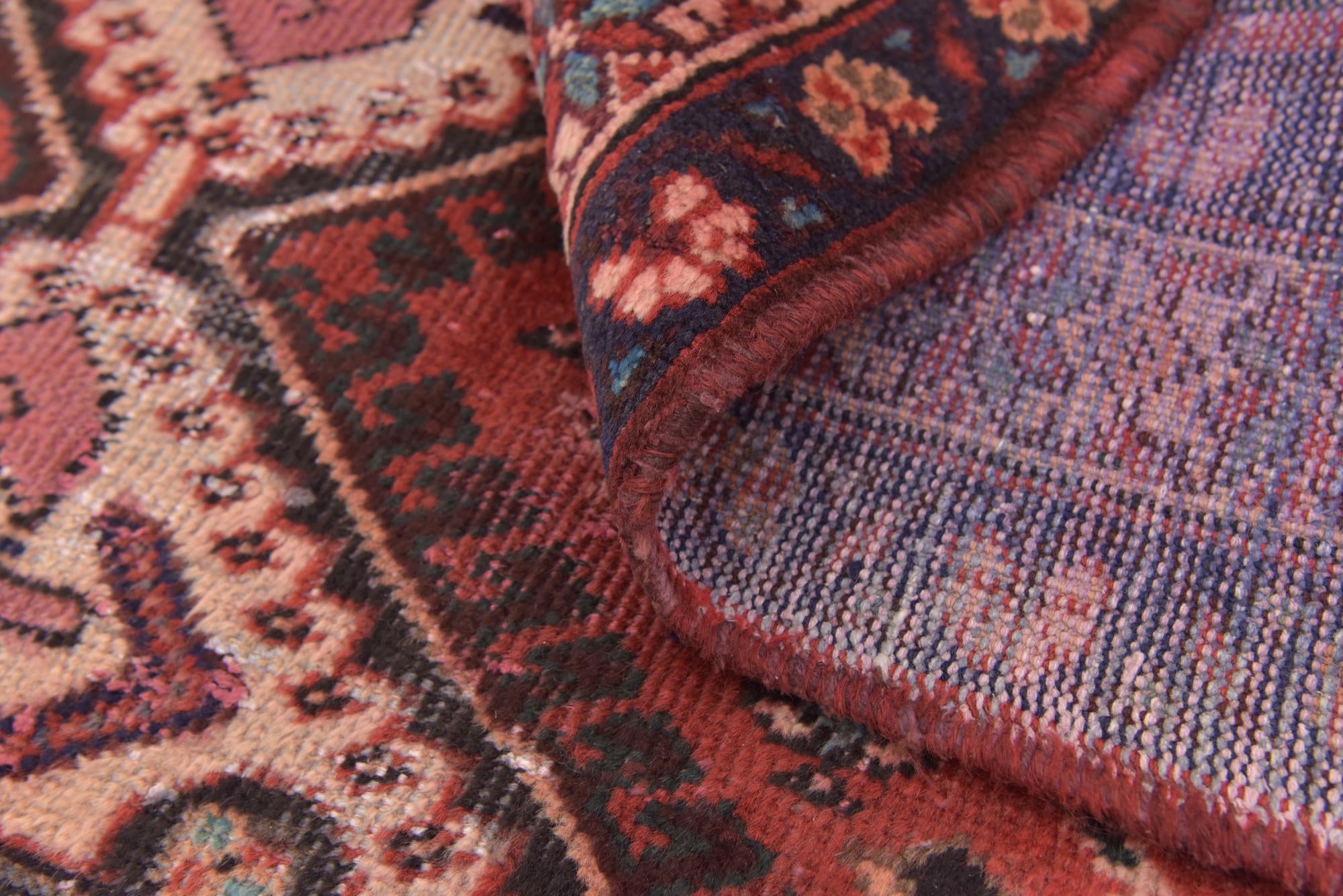 5' x 9' 10 Hand Knotted Mahal Persian Wool Runner Rug
