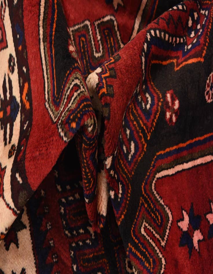 Detail image of 4' 8 x 10' 2  Hand Knotted Malayer Persian Wool Runner Rug