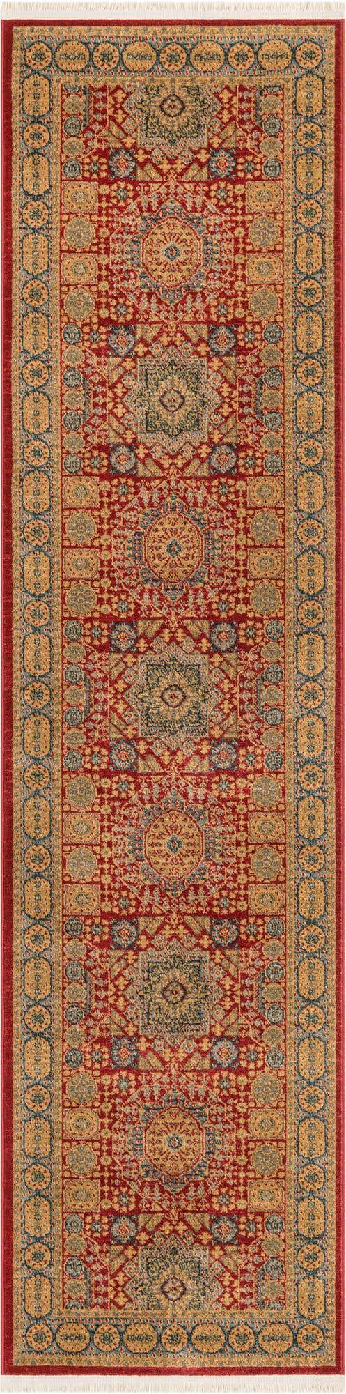 2' 7 x 10' Mamluk Runner Rug