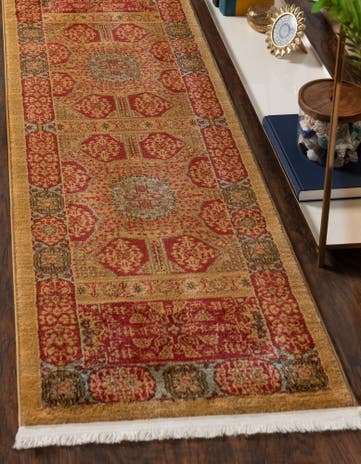 2' 7 x 10' Mamluk Runner Rug