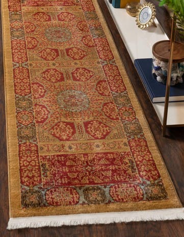 2' 7 x 10' Mamluk Runner Rug