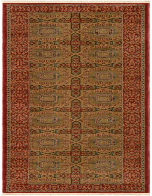 2' 7 x 10' Mamluk Runner Rug
