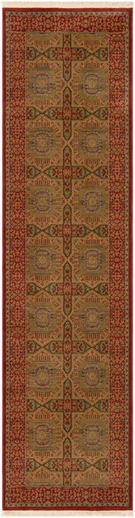 2' 7 x 10' Mamluk Runner Rug