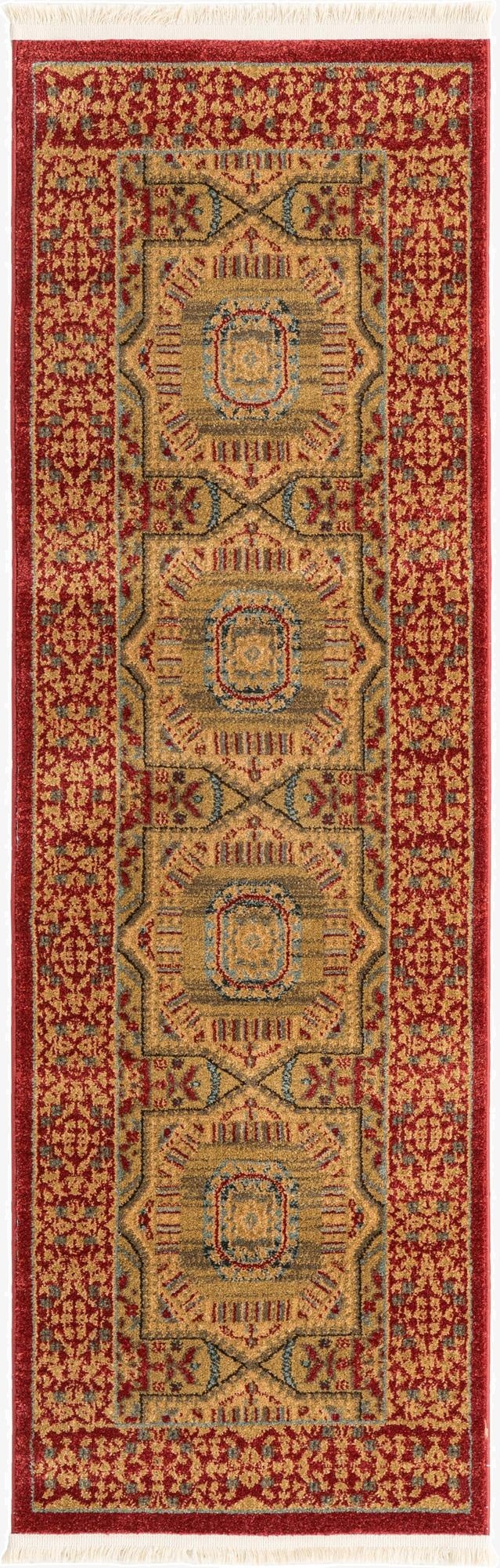 2' x 6' Mamluk Runner Rug