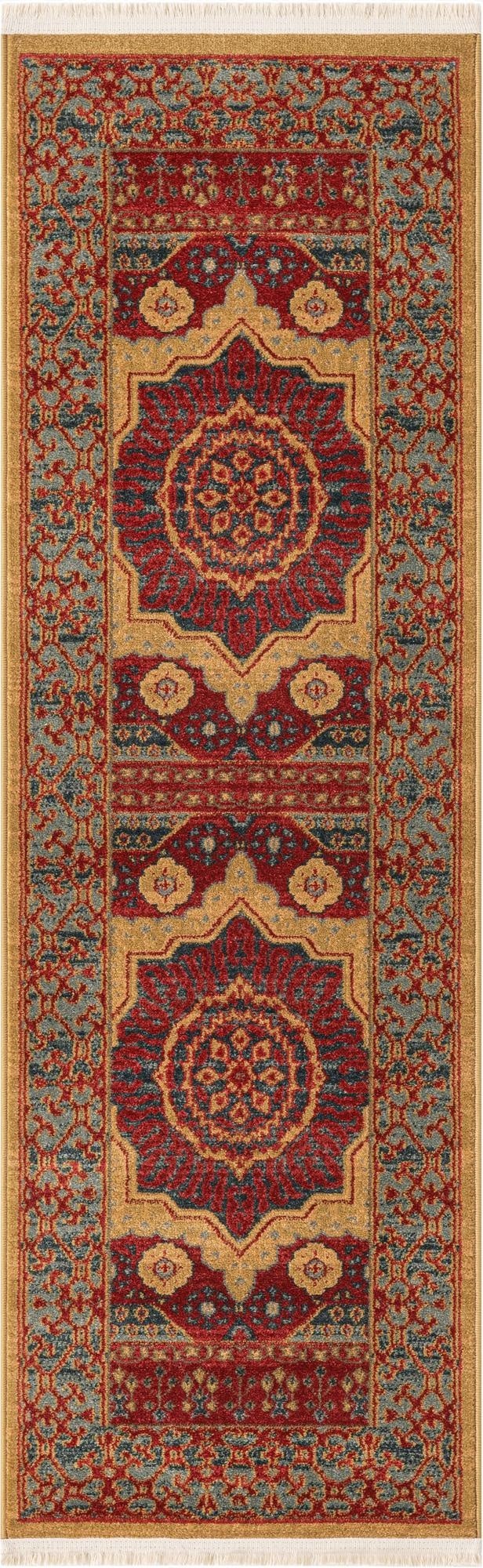 2' x 6' Mamluk Runner Rug