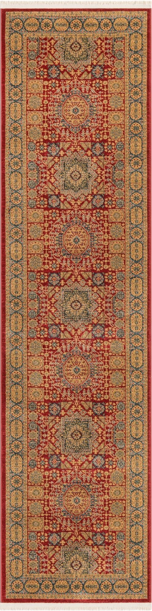 2' 7 x 10' Mamluk Runner Rug