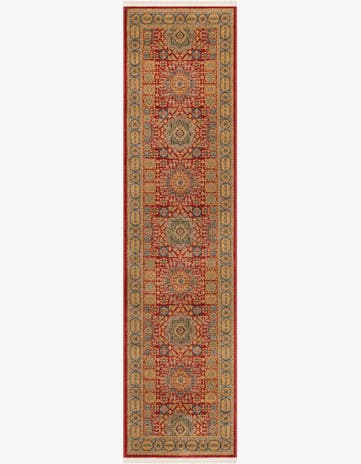 2' 7 x 10' Mamluk Runner Rug