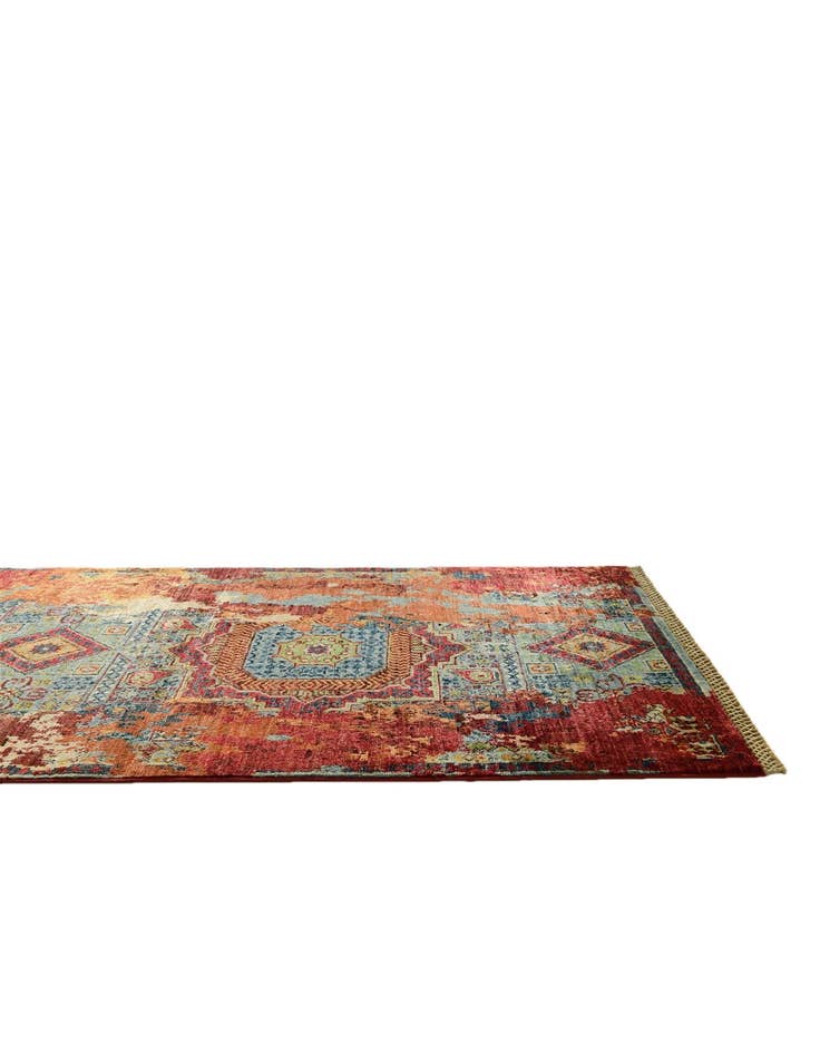 Detail image of 2' 11 x 6' 11 Hand Knotted Mamluk Ziegler Runner Rug