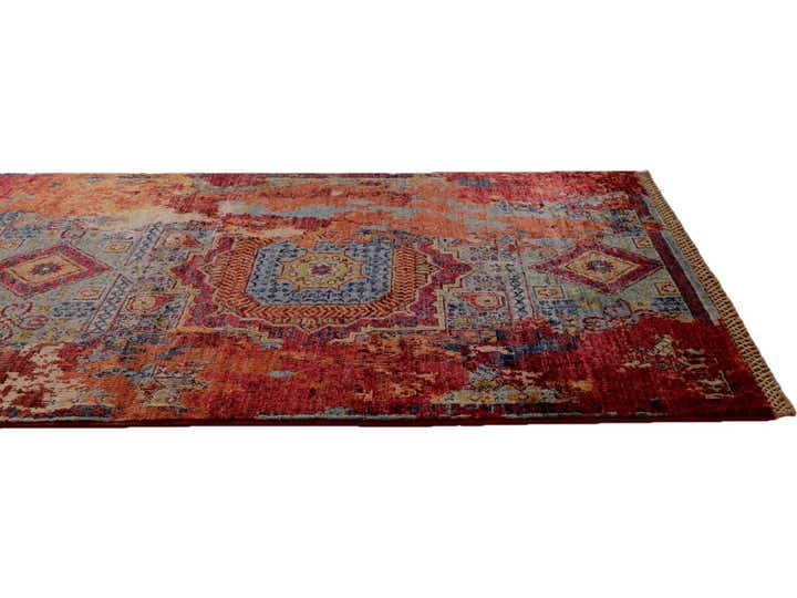 2' 11 x 6' 11 Hand Knotted Mamluk Ziegler Runner Rug