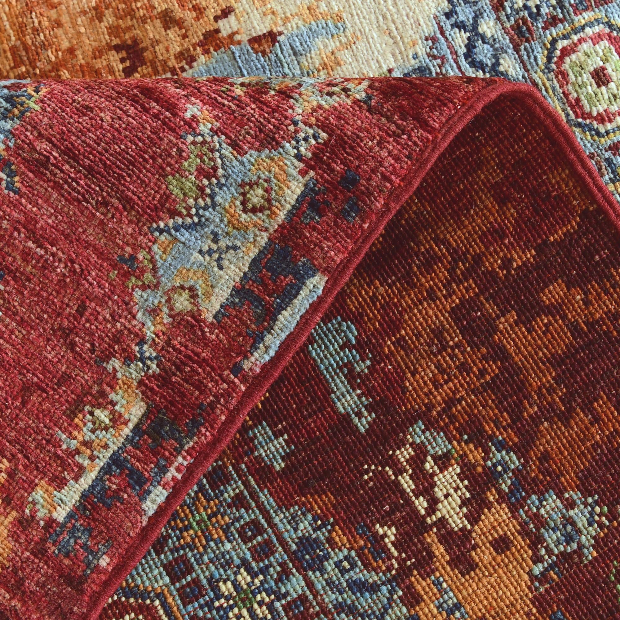 2' 11 x 6' 11 Hand Knotted Mamluk Ziegler Runner Rug