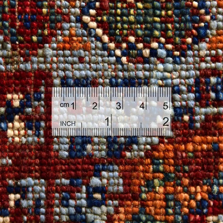Detail image of 3' x 8' 9 Hand Knotted Mamluk Ziegler Runner Rug