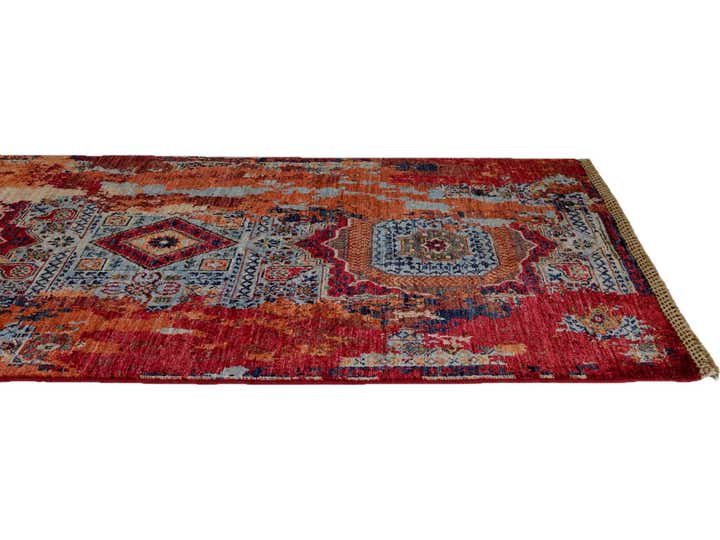 2' 10 x 8' 9 Hand Knotted Mamluk Ziegler Runner Rug