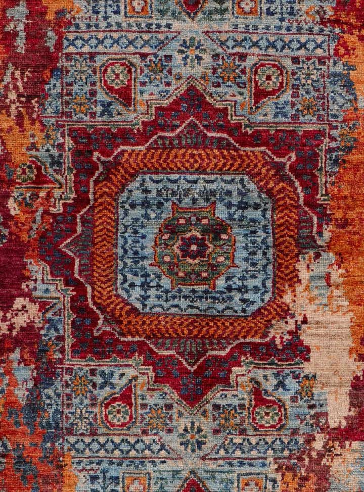 2' 10 x 8' 9 Hand Knotted Mamluk Ziegler Runner Rug