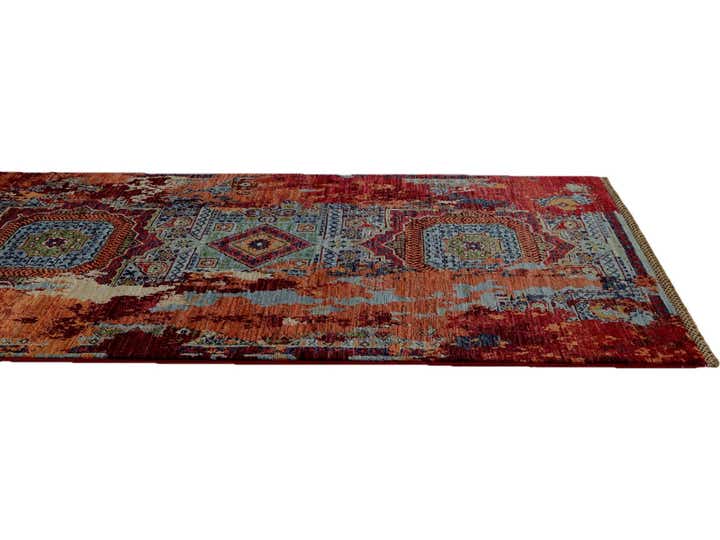 2' 11 x 8' 6 Hand Knotted Mamluk Ziegler Runner Rug
