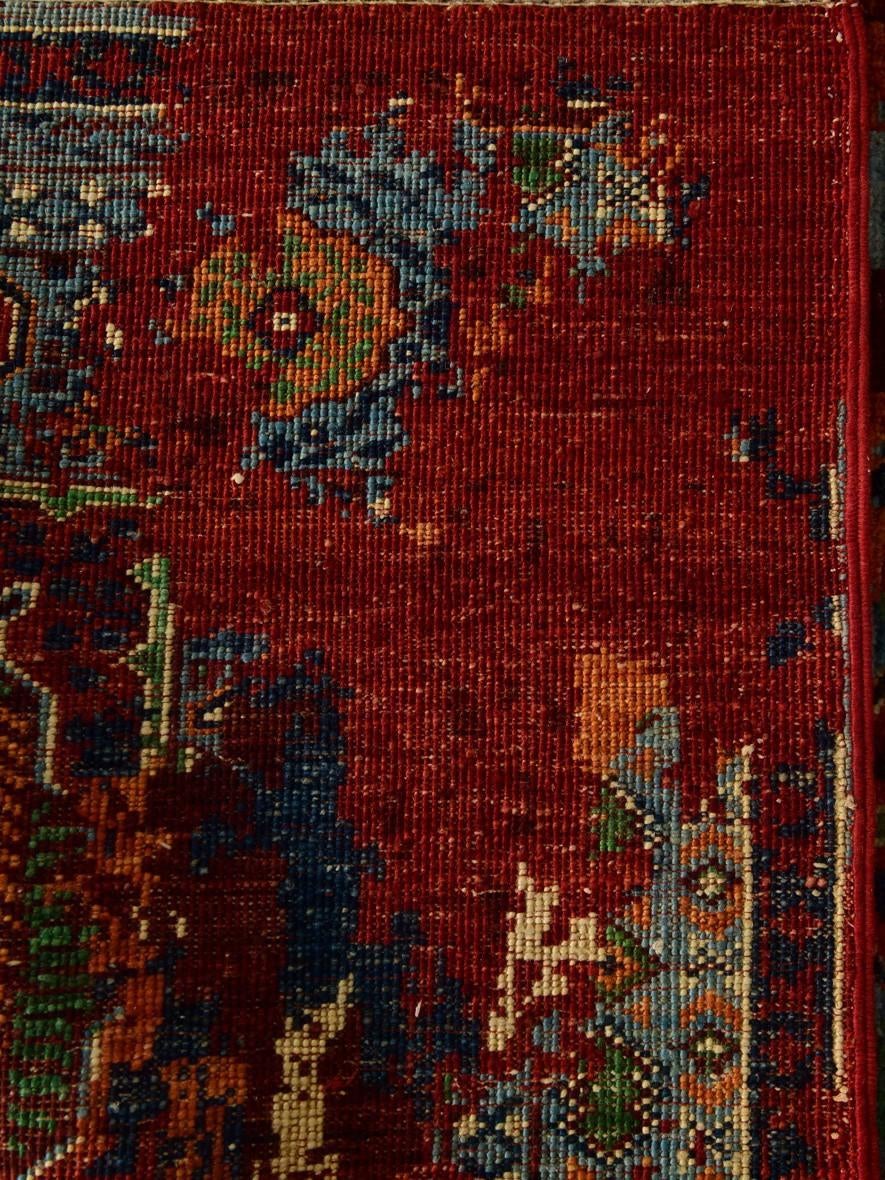 Detail image 12 of 12: 2' 11 x 8' 6 Hand Knotted Mamluk Ziegler Runner Rug