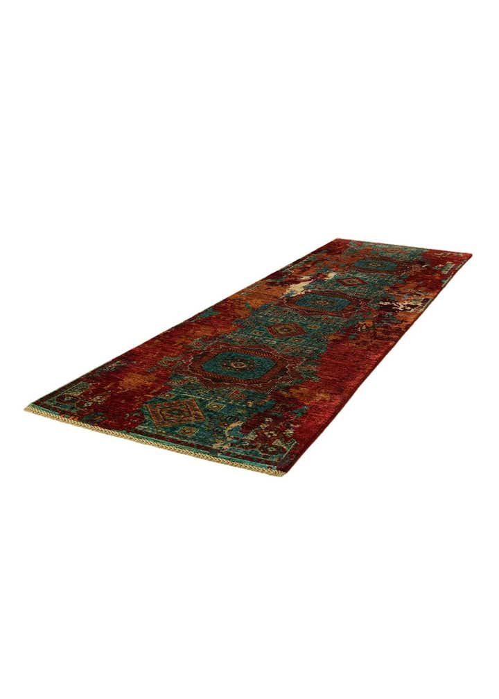 2' 11 x 10' Hand Knotted Mamluk Ziegler Runner Rug