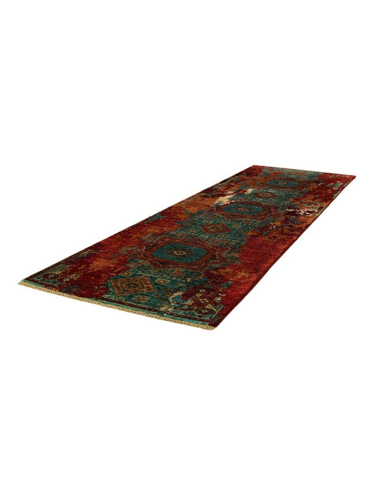 Detail image of 2' 11 x 10' Hand Knotted Mamluk Ziegler Runner Rug