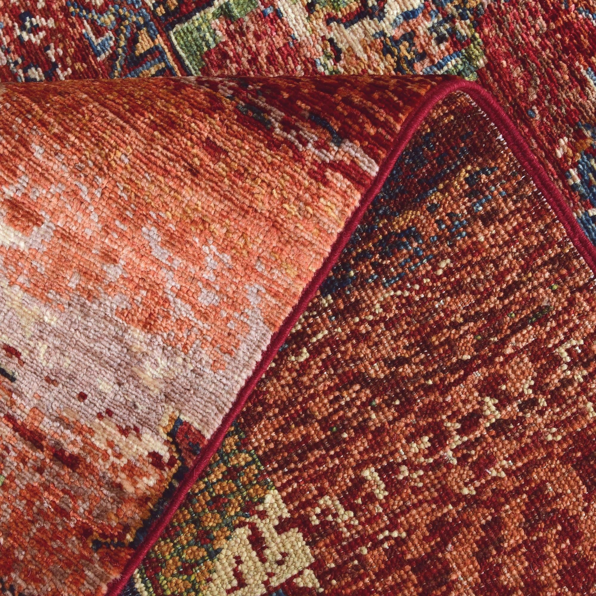 2' 10 x 9' 10 Hand Knotted Mamluk Ziegler Runner Rug