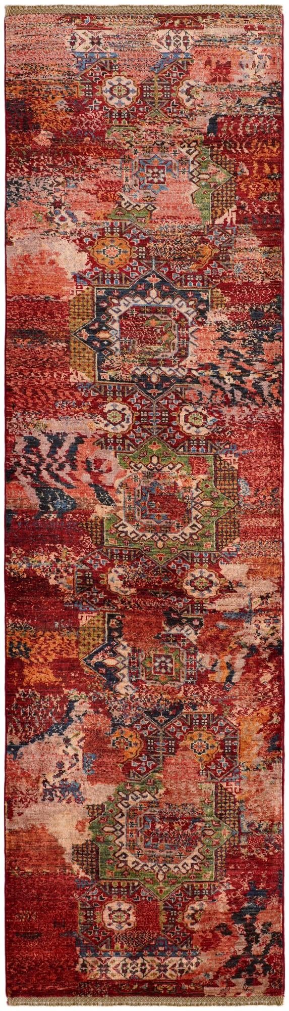 2' 10 x 9' 10 Hand Knotted Mamluk Ziegler Runner Rug