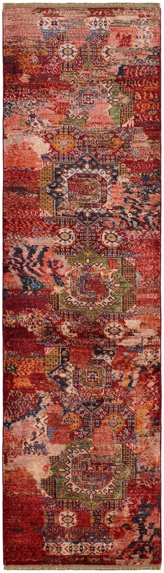 2' 10 x 9' 10 Hand Knotted Mamluk Ziegler Runner Rug