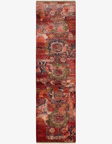 2' 10 x 9' 10 Hand Knotted Mamluk Ziegler Runner Rug