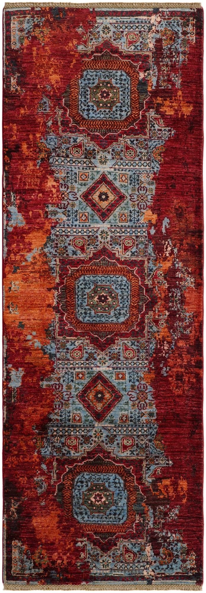 2' 11 x 8' 3 Hand Knotted Mamluk Ziegler Runner Rug