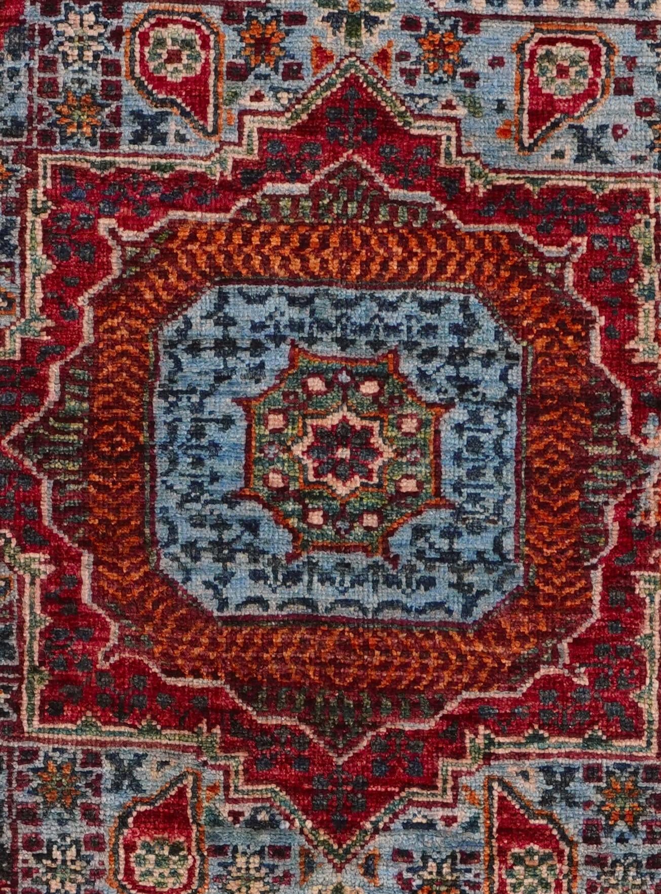 2' 9 x 8' 3 Hand Knotted Mamluk Ziegler Runner Rug