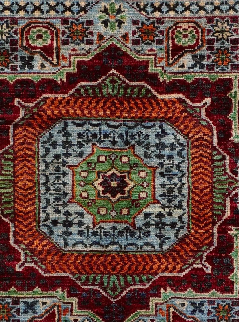 2' 10 x 10' Hand Knotted Mamluk Ziegler Runner Rug