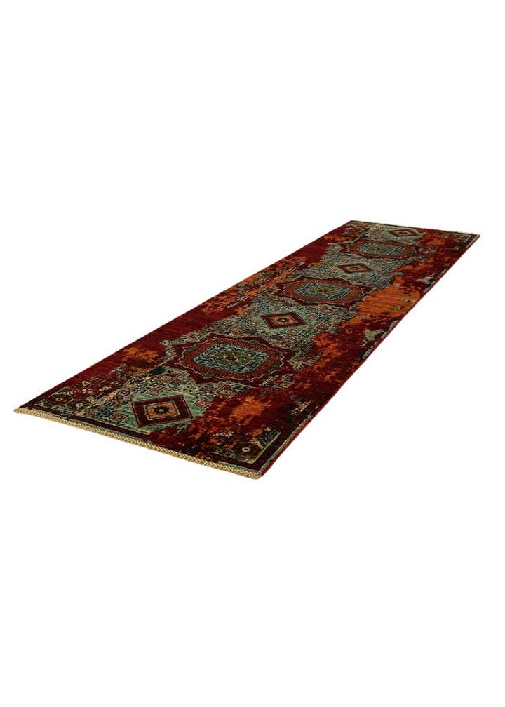 2' 9 x 10' 1 Hand Knotted Mamluk Ziegler Runner Rug